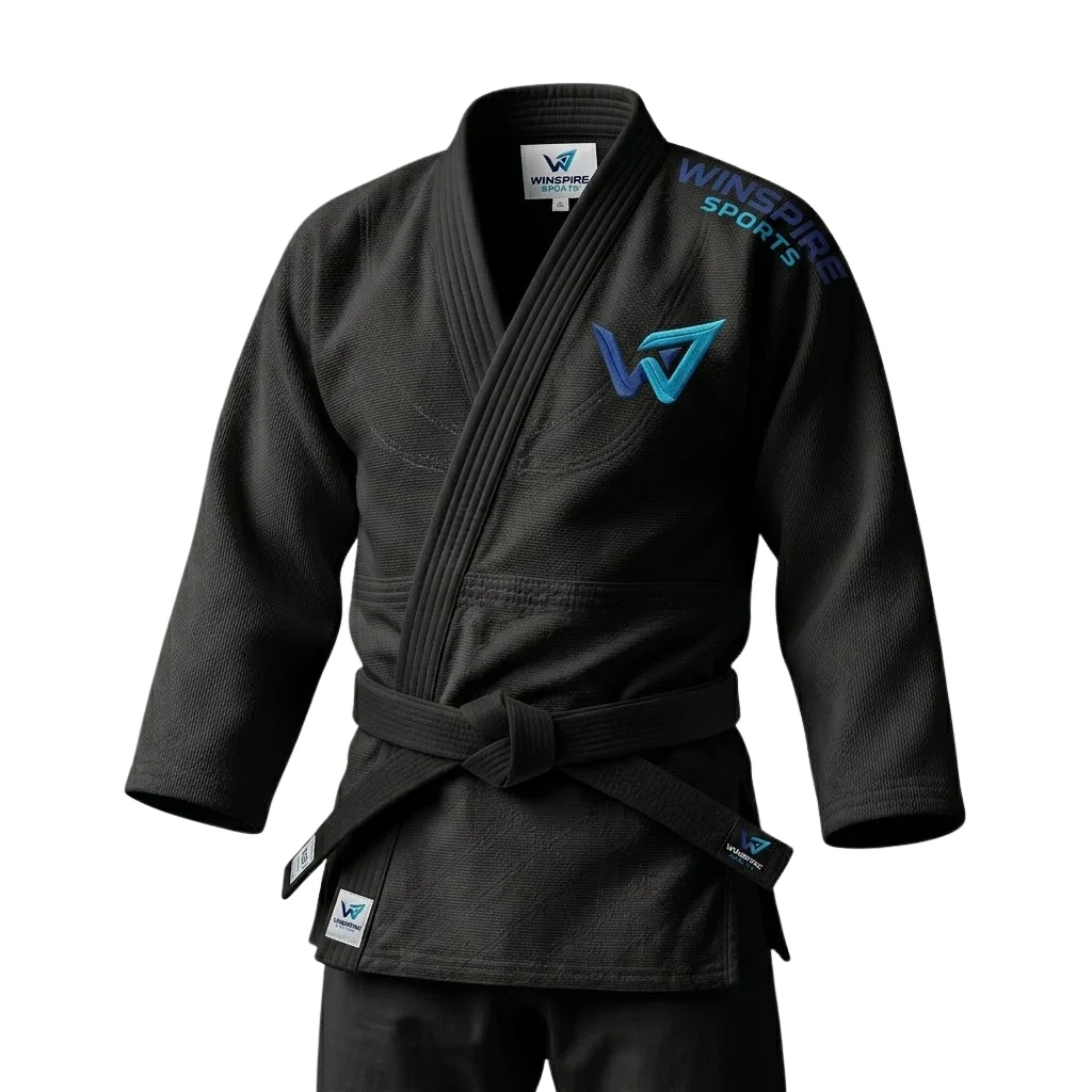 Premium Black Judo Gi by Winspire Sports | Professional Martial Arts Uniform product image