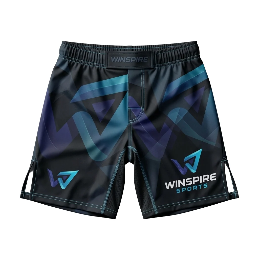 Winspire Sports Pro-Series MMA Fight Shorts – Performance Hybrid product image