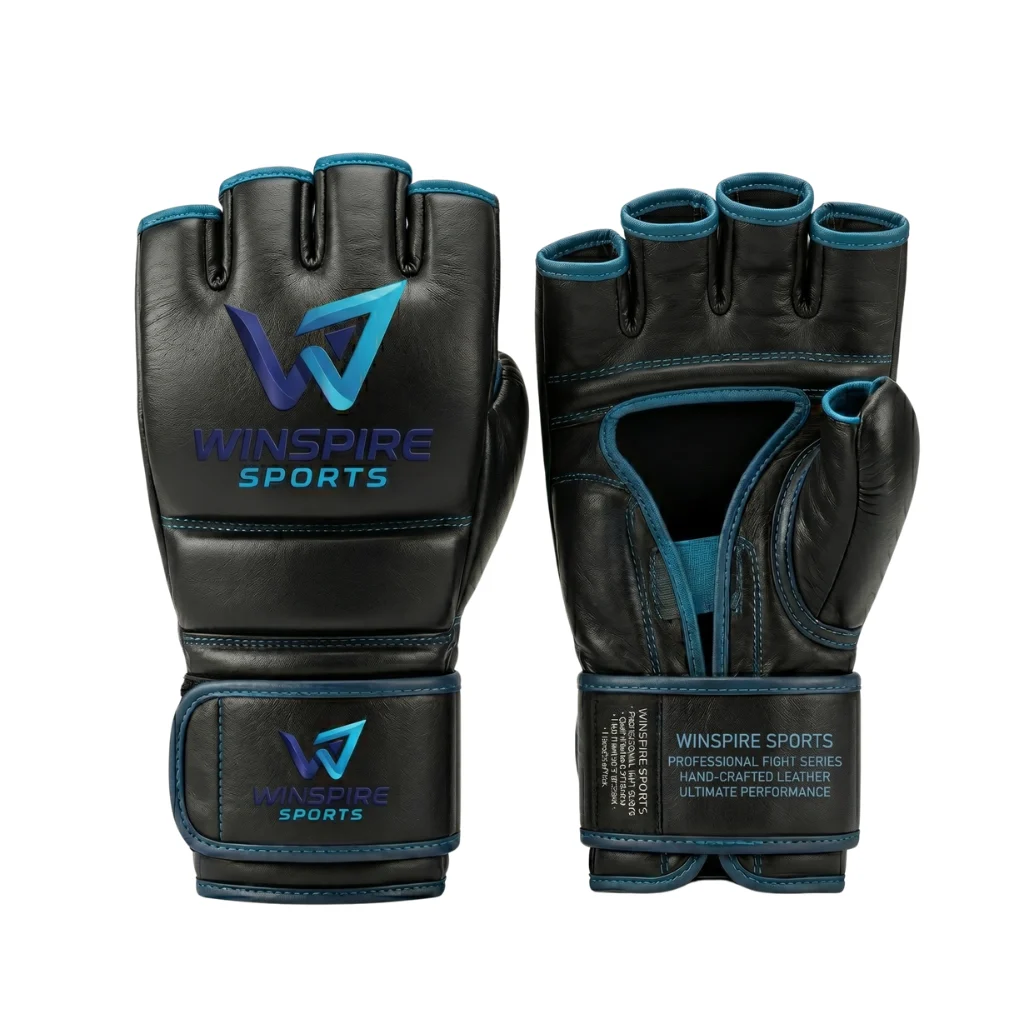Winspire Sports Professional Fight Series MMA Gloves – Hand-Crafted Leather product image