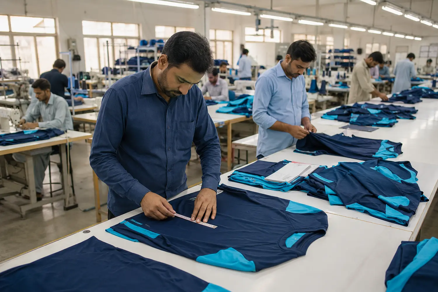 Winspire Sports manufacturing and quality inspection in Sialkot