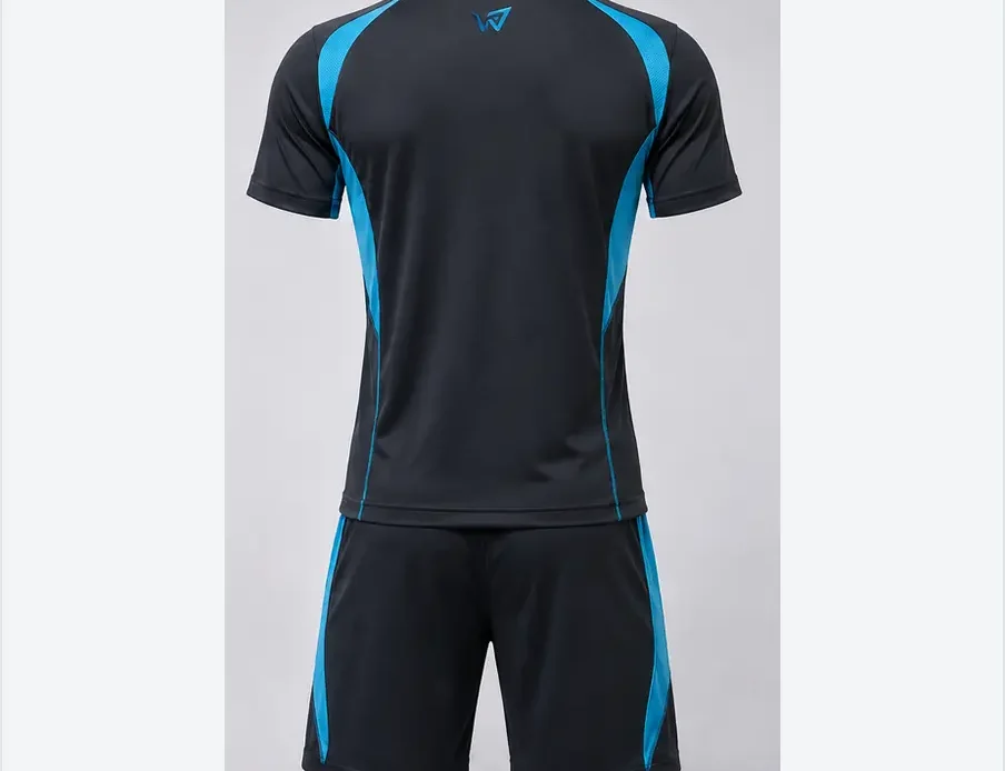 Custom Men's Gym Training Set alternate view