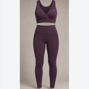 Custom Yoga Sports Bra and Leggings Set