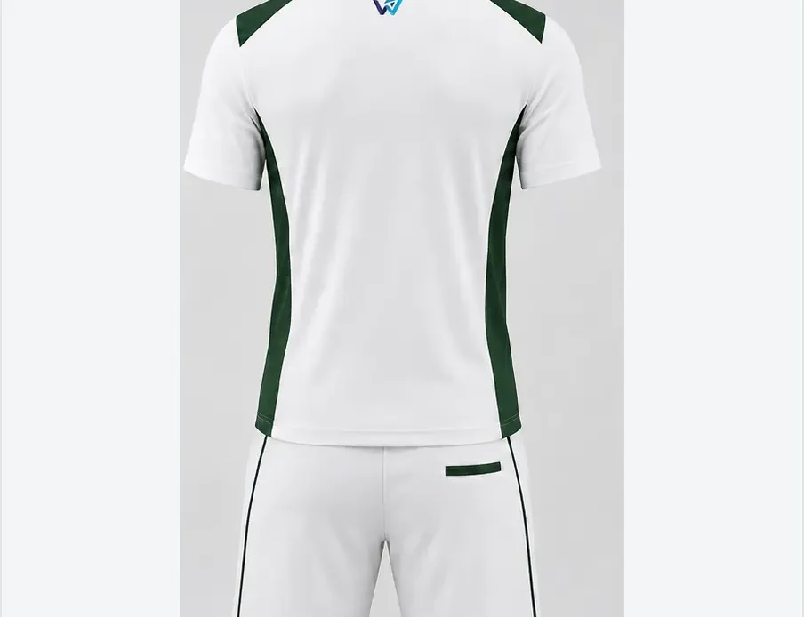 Custom Men's Tennis Polo and Shorts Set alternate view