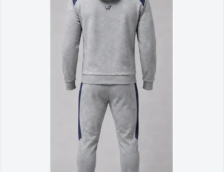 Custom Gym Hoodie and Jogger Set alternate view